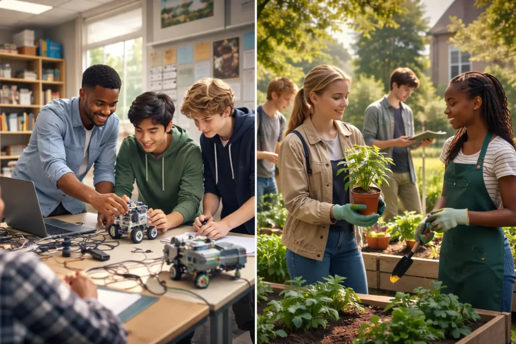 Schools creating real opportunities for students